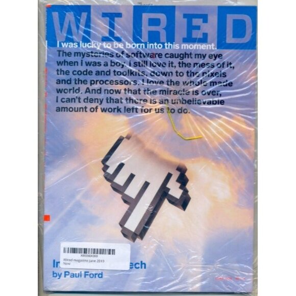 Wired Magazine June 2010 Paul Ford "The Mysteries of Software Caught My Eye" - Picture 1 of 1